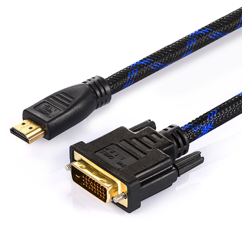 胜为(shengwei) dvi转hdmi高清线HDMI转DVI双向转换线工程级1.4版 HDMI DVI互转线 HDMI线3米