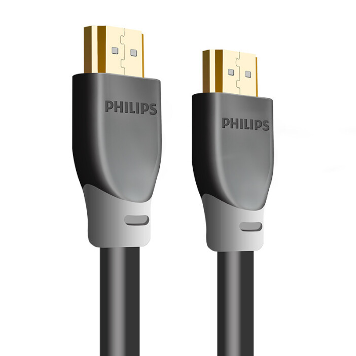 飞利浦(PHILIPS) HDMI线4K高清线3D Arc视频线工程级 笔记本电脑机顶盒连接电视显示器投影仪连接线 8米