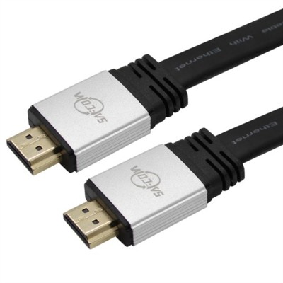 喜富康 HDMI高清数字线3米 银灰色 (金属外壳支持2k*4k分辨率HD1211)其他装机配件产品图片1-IT168